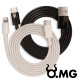 Latest Hak5 O.MG KEYLOGGER Cable USB A TO LIGHTNING WHITE