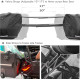 Niche Large-Sized Wheel Trolley Motorcycle Saddle Bag, Pannier