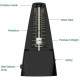 Mechanical Metronome Black/Loud Sound Piano Drum Violin Guitar