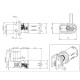 Machifit GW12GA-4 DC 6V 4rpm Worm Gear Motor Gear Box Electric