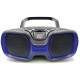 Sylvania Portable Bluetooth Boombox with Top-Loading CD Player
